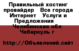 Правильный хостинг провайдер - Все города Интернет » Услуги и Предложения   . Челябинская обл.,Чебаркуль г.